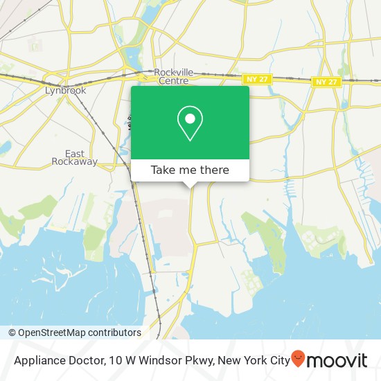 Appliance Doctor, 10 W Windsor Pkwy map