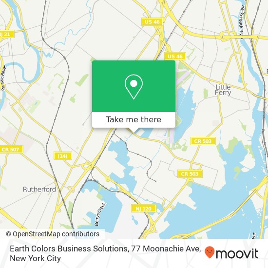 Earth Colors Business Solutions, 77 Moonachie Ave map