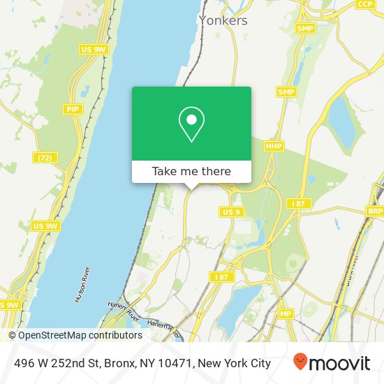 496 W 252nd St, Bronx, NY 10471 map