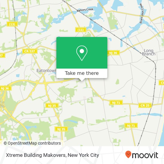 Xtreme Building Makovers map