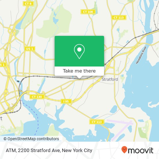 Mapa de ATM, 2200 Stratford Ave