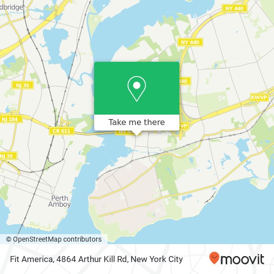 Fit America, 4864 Arthur Kill Rd map