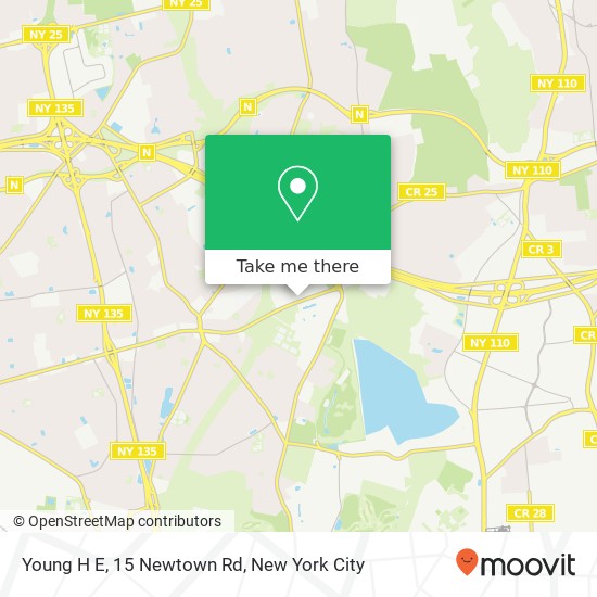 Mapa de Young H E, 15 Newtown Rd