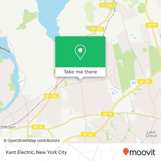 Kent Electric map