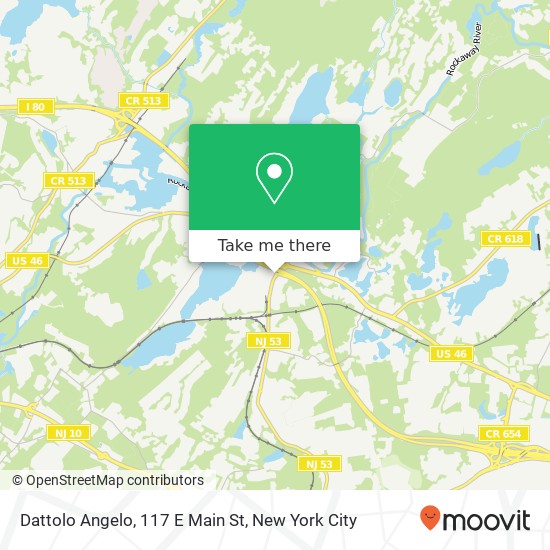 Mapa de Dattolo Angelo, 117 E Main St