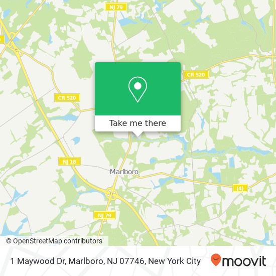 1 Maywood Dr, Marlboro, NJ 07746 map