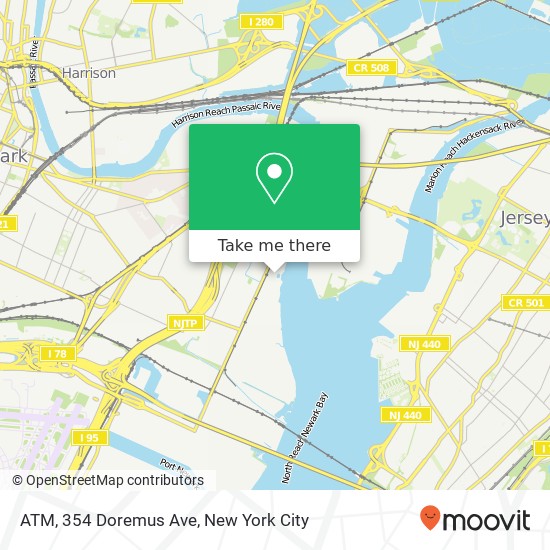Mapa de ATM, 354 Doremus Ave