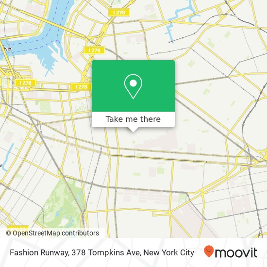 Fashion Runway, 378 Tompkins Ave map