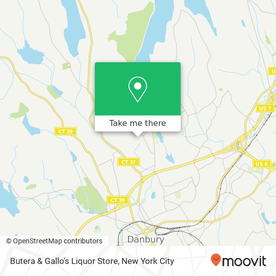 Butera & Gallo's Liquor Store map