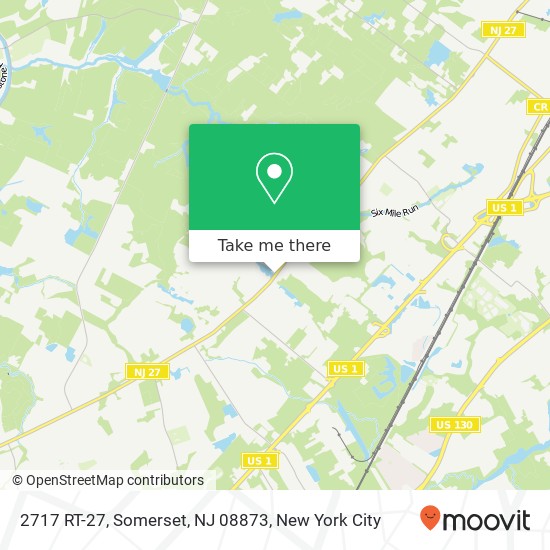 2717 RT-27, Somerset, NJ 08873 map