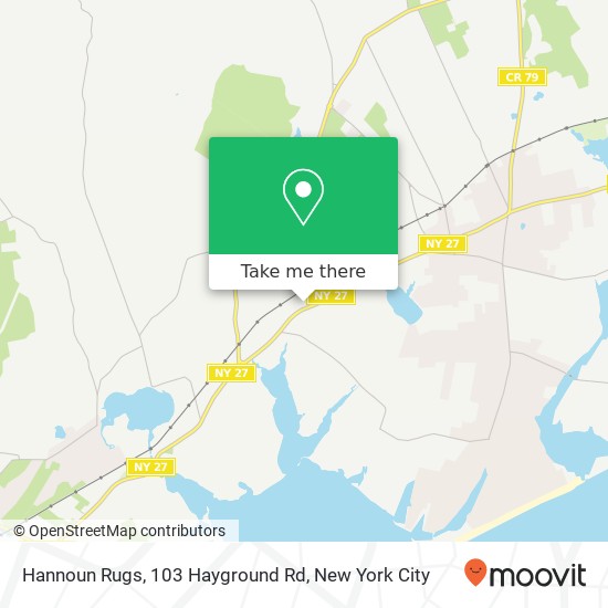 Mapa de Hannoun Rugs, 103 Hayground Rd