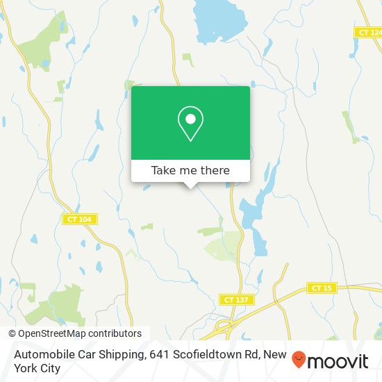 Automobile Car Shipping, 641 Scofieldtown Rd map