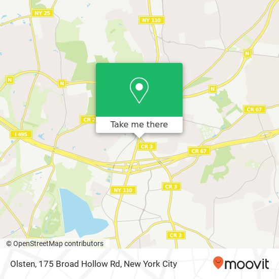 Olsten, 175 Broad Hollow Rd map