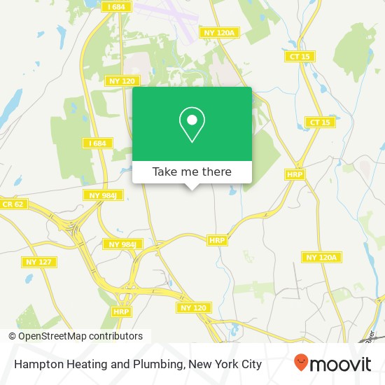 Mapa de Hampton Heating and Plumbing
