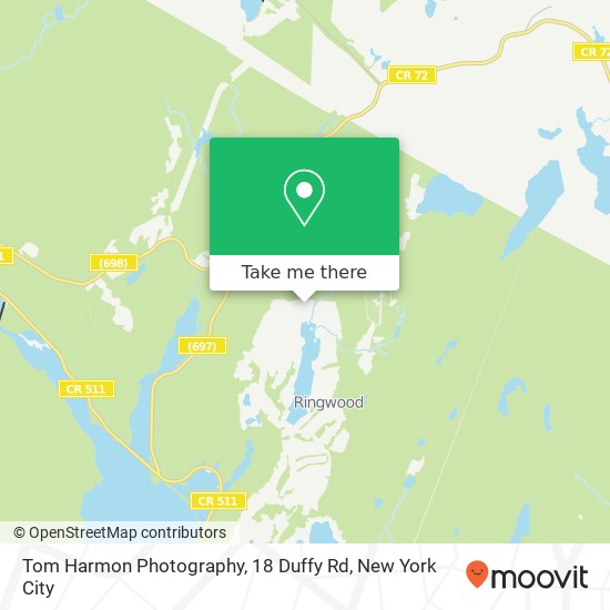 Tom Harmon Photography, 18 Duffy Rd map