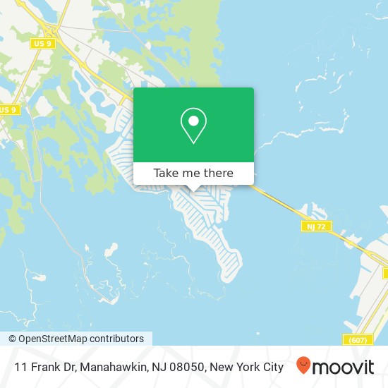 11 Frank Dr, Manahawkin, NJ 08050 map