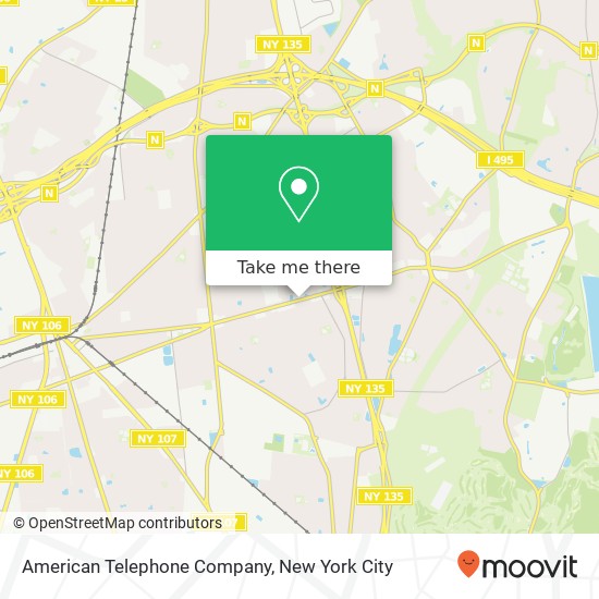 Mapa de American Telephone Company