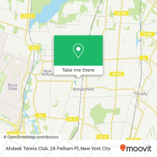 Mapa de Ahdeek Tennis Club, 26 Pelham Pl