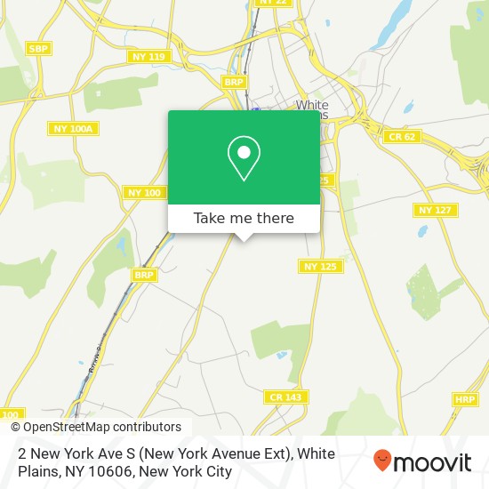 2 New York Ave S (New York Avenue Ext), White Plains, NY 10606 map