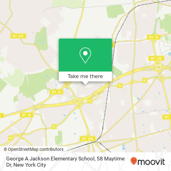 George A Jackson Elementary School, 58 Maytime Dr map