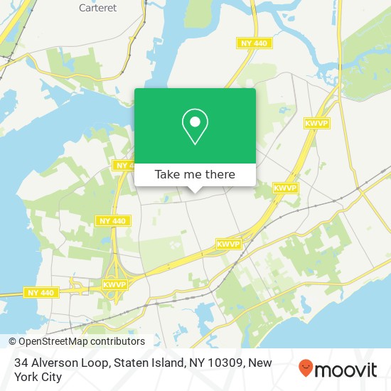 34 Alverson Loop, Staten Island, NY 10309 map