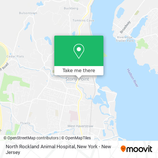 Mapa de North Rockland Animal Hospital