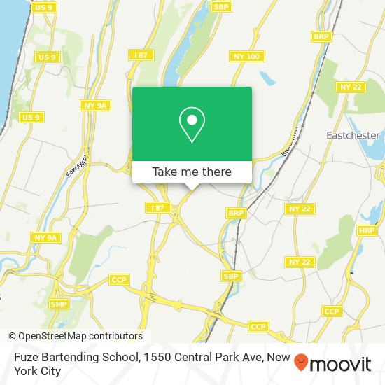Fuze Bartending School, 1550 Central Park Ave map