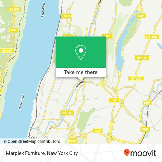 Mapa de Marplex Furniture, 11 Sunny Slope Ter