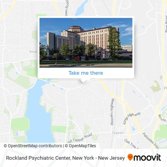Rockland Psychiatric Center map