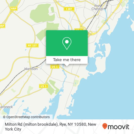 Milton Rd (milton brookdale), Rye, NY 10580 map