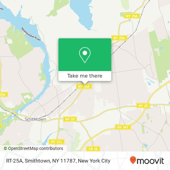 RT-25A, Smithtown, NY 11787 map