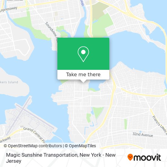 Mapa de Magic Sunshine Transportation