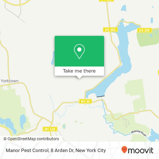 Manor Pest Control, 8 Arden Dr map