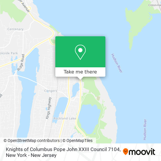 Mapa de Knights of Columbus Pope John XXIII Council 7104