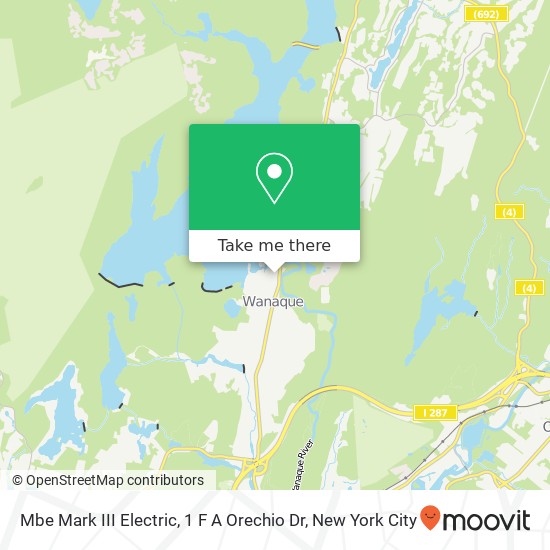 Mbe Mark III Electric, 1 F A Orechio Dr map