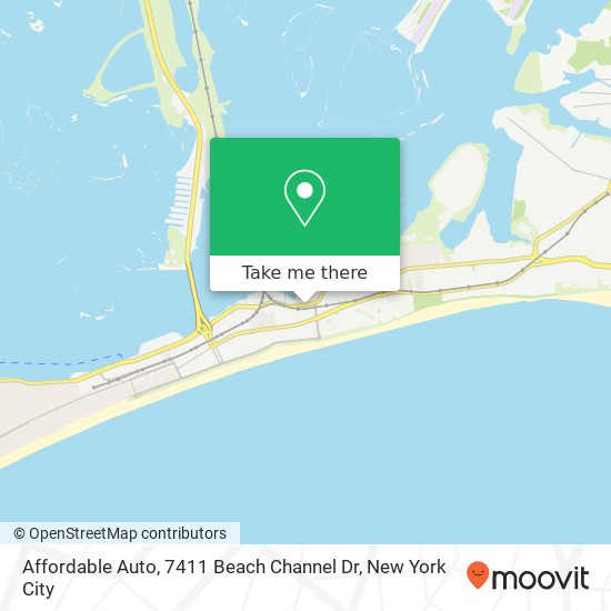 Affordable Auto, 7411 Beach Channel Dr map