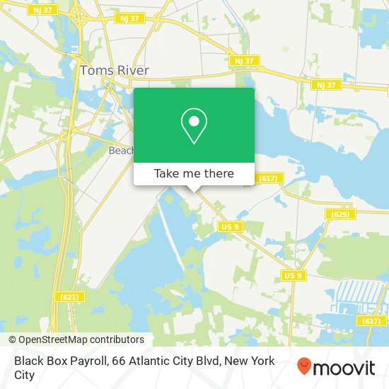 Black Box Payroll, 66 Atlantic City Blvd map