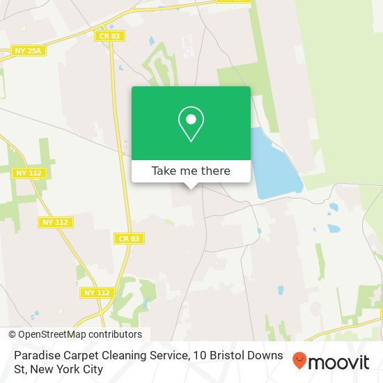 Mapa de Paradise Carpet Cleaning Service, 10 Bristol Downs St