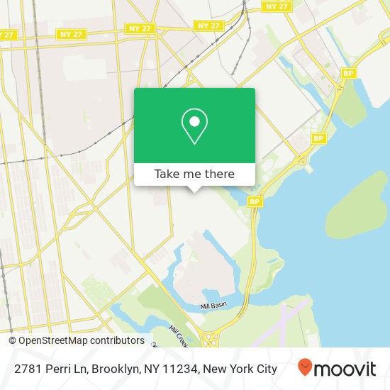 2781 Perri Ln, Brooklyn, NY 11234 map