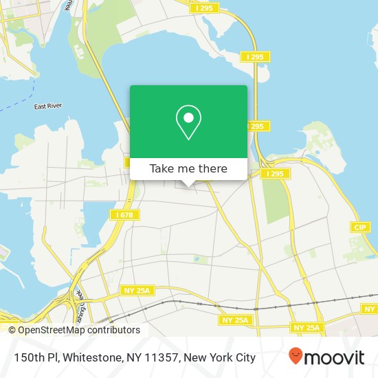 150th Pl, Whitestone, NY 11357 map