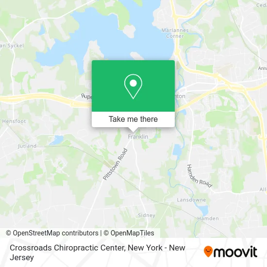 Crossroads Chiropractic Center map