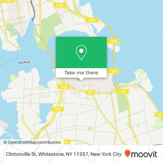 Clintonville St, Whitestone, NY 11357 map