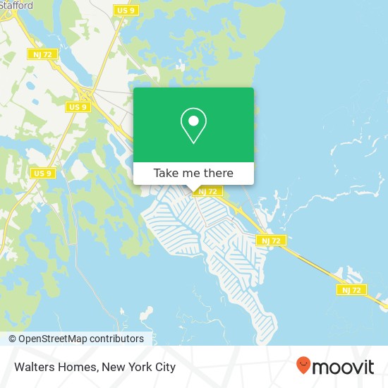 Mapa de Walters Homes