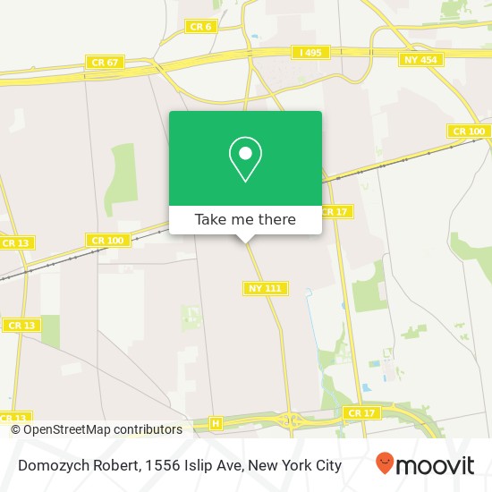 Mapa de Domozych Robert, 1556 Islip Ave