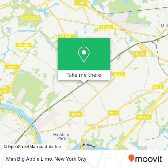 Mini Big Apple Limo map