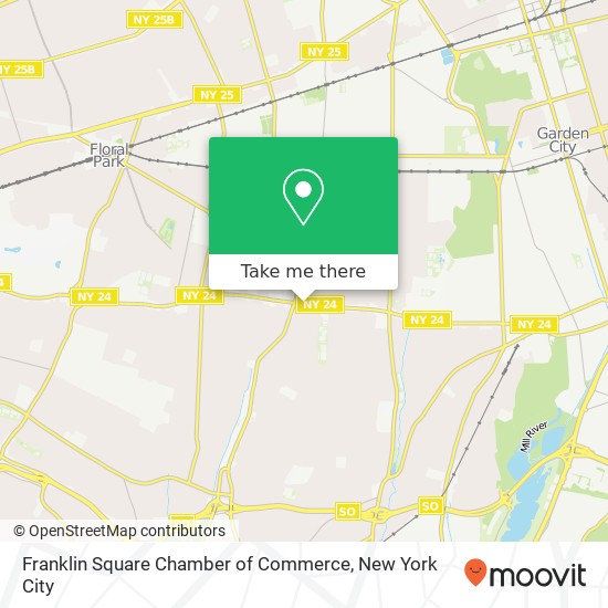 Franklin Square Chamber of Commerce map