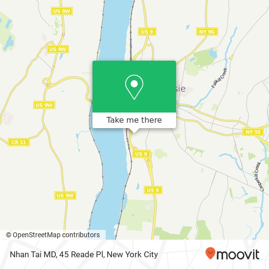 Nhan Tai MD, 45 Reade Pl map