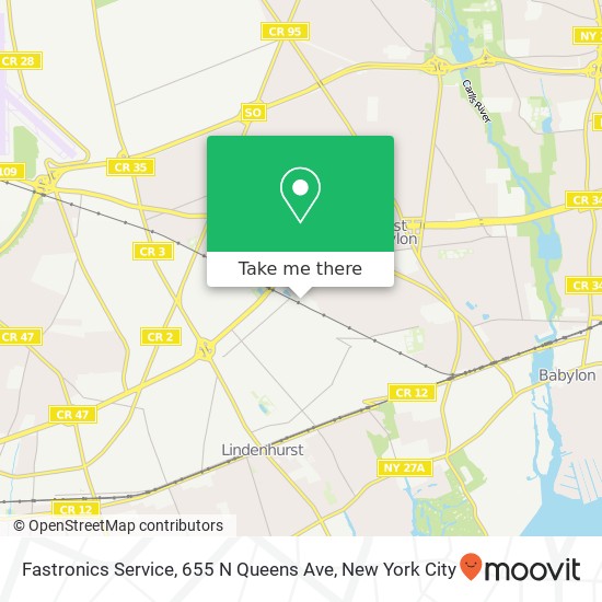 Fastronics Service, 655 N Queens Ave map