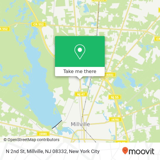 N 2nd St, Millville, NJ 08332 map