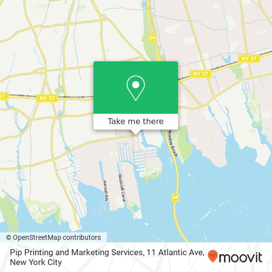 Pip Printing and Marketing Services, 11 Atlantic Ave map